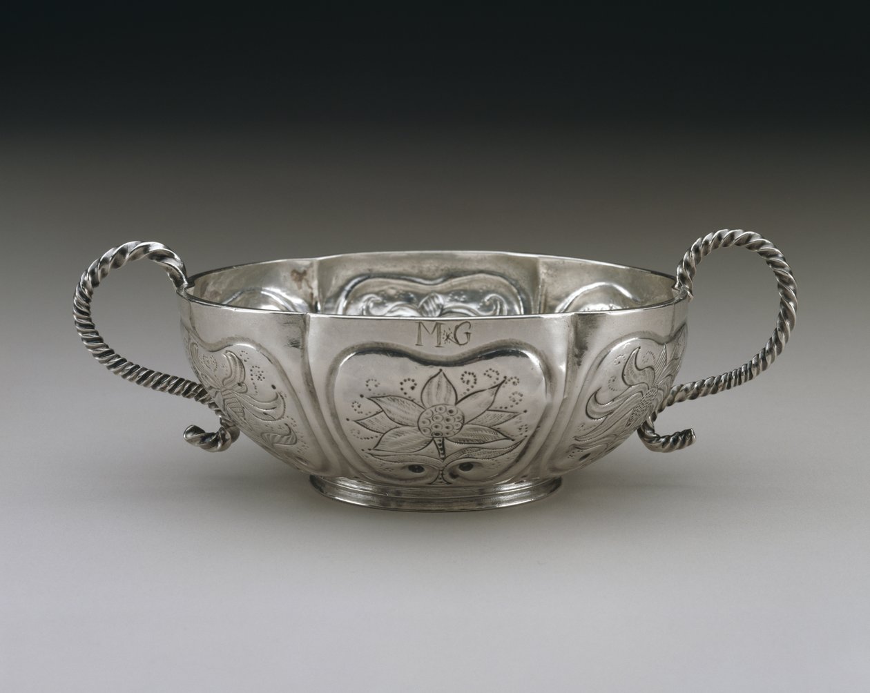 Bacia de Brandywine, 1696-1731 (prata) de Cornelius Kierstede