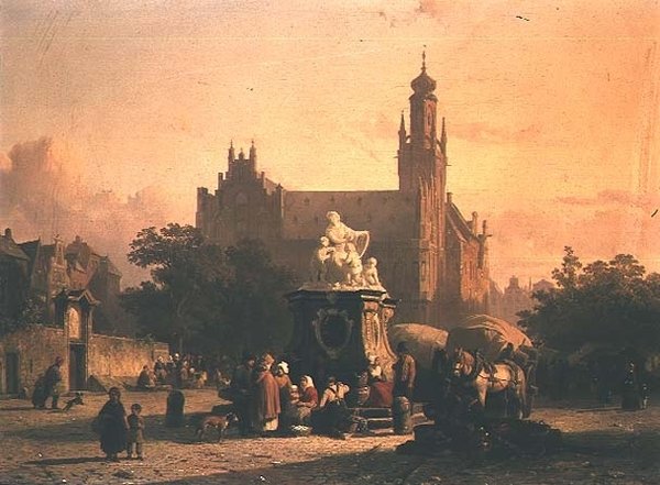 A Praça da Cidade de Cornelius Springer