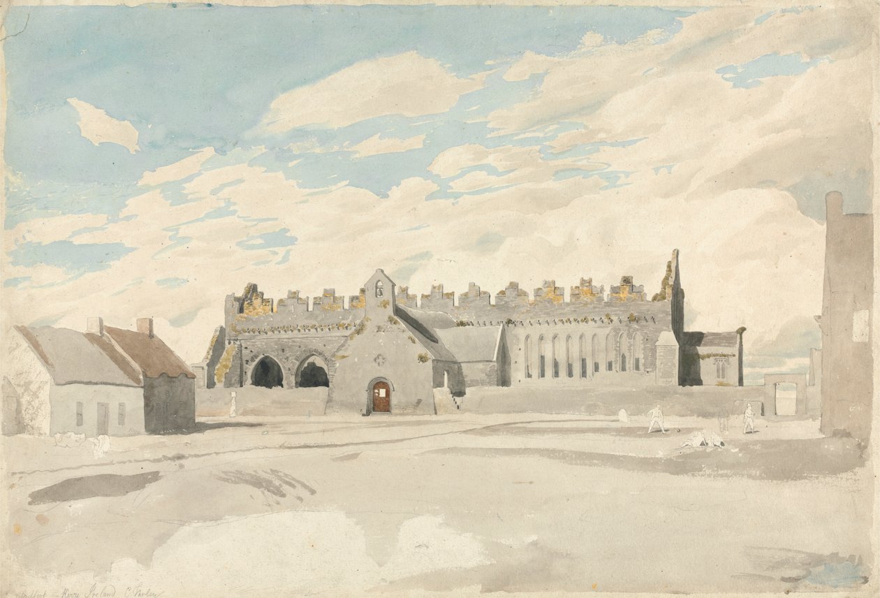 Catedral de Ardfert, Kerry, Irlanda de Cornelius Varley