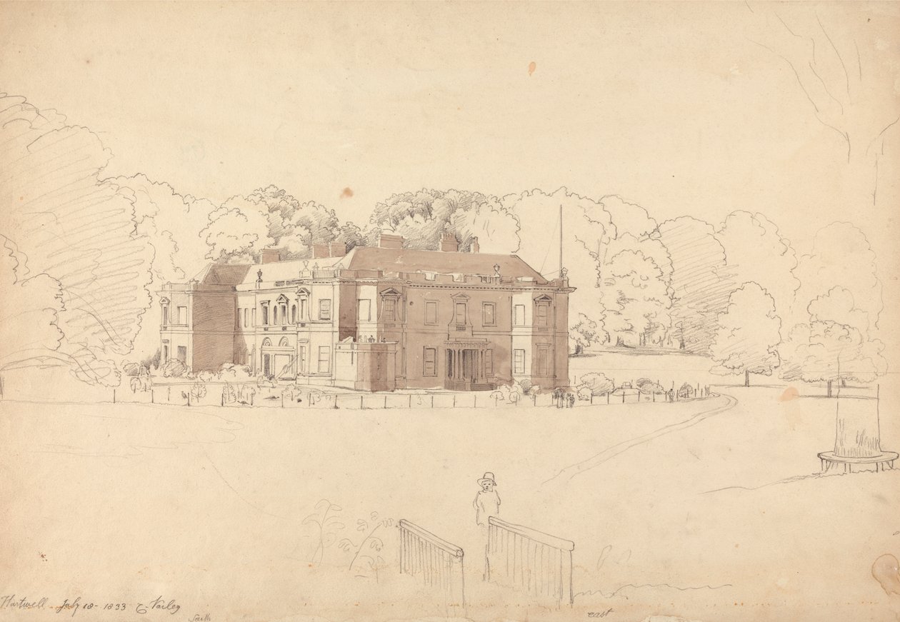 Hartwell, Buckinghamshire de Cornelius Varley