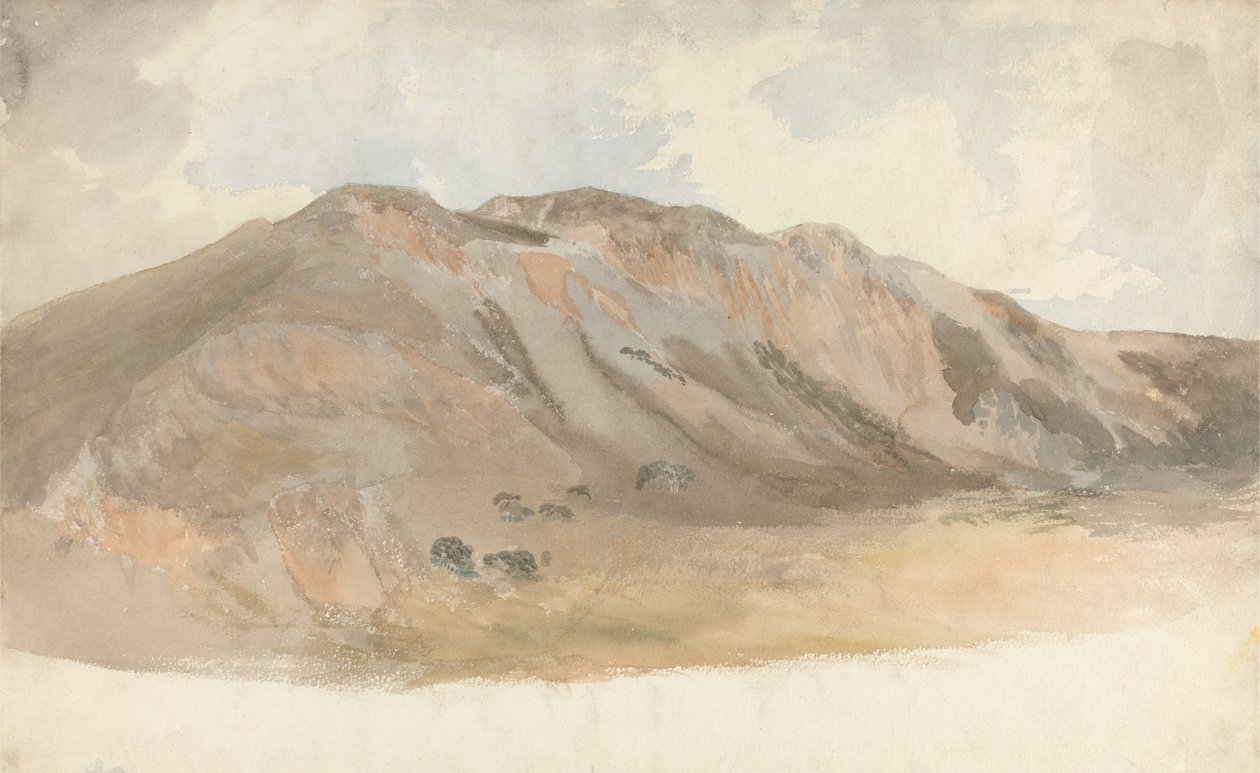Paisagem de montanha, País de Gales do Norte de Cornelius Varley