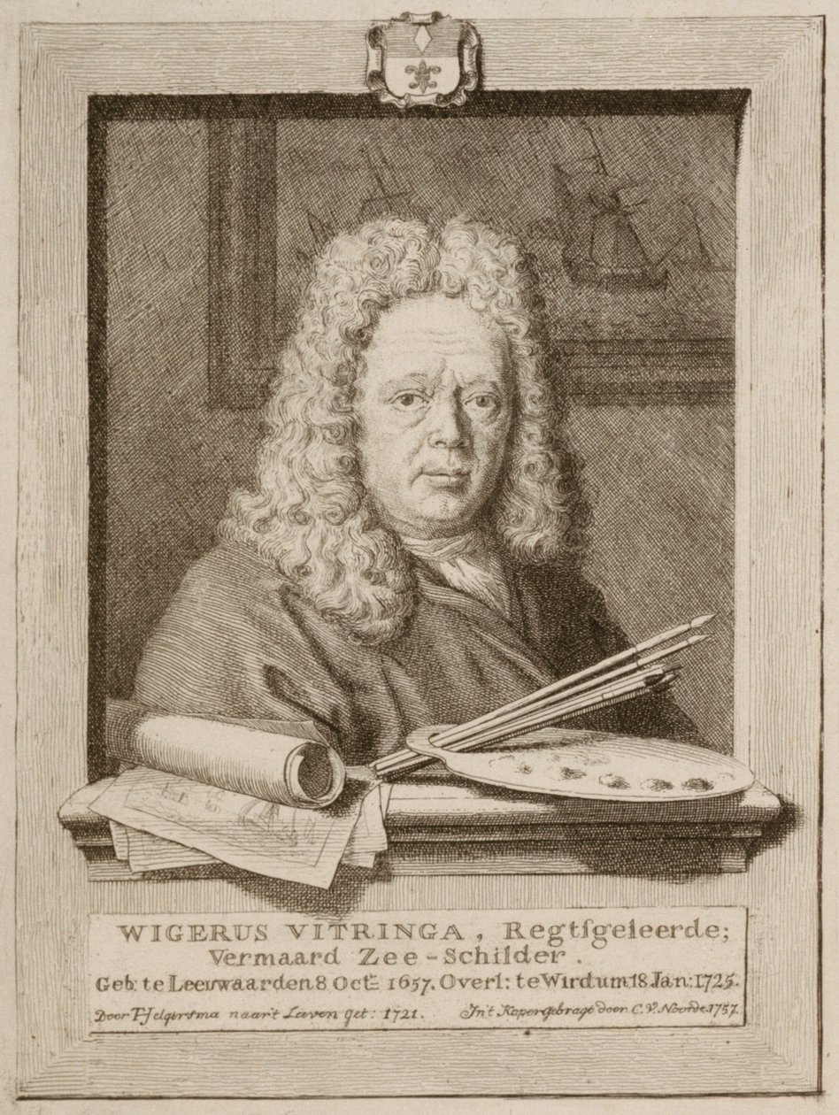 Wigerus Vitringa (1657-1721) de Cornelius van Noorde