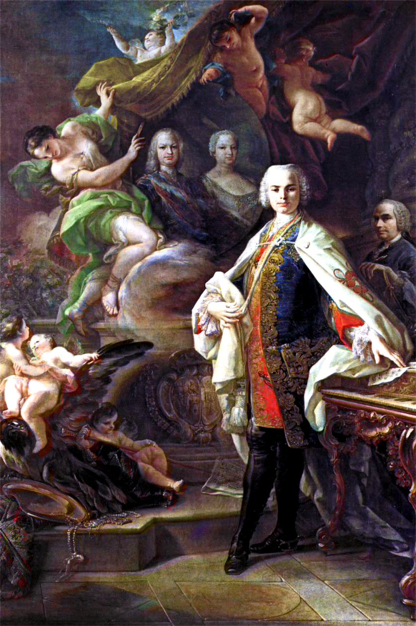 Retrato de Farinelli (1705-1782) de Corrado Giaquinto