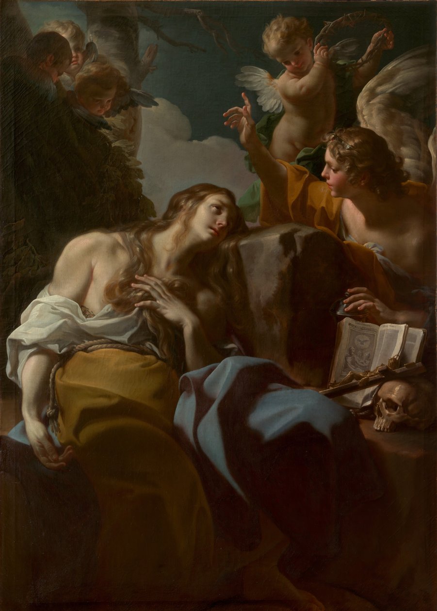 O Penitente Magdalen, ca. 1750 de Corrado Giaquinto