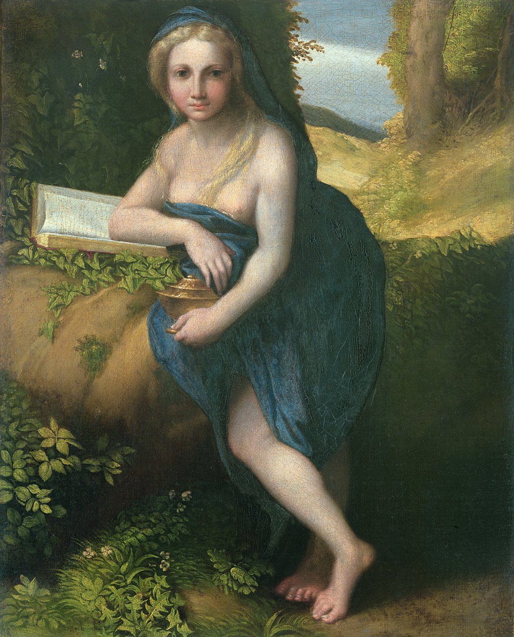 A Madalena, c.1518-19 de Antonio da Correggio