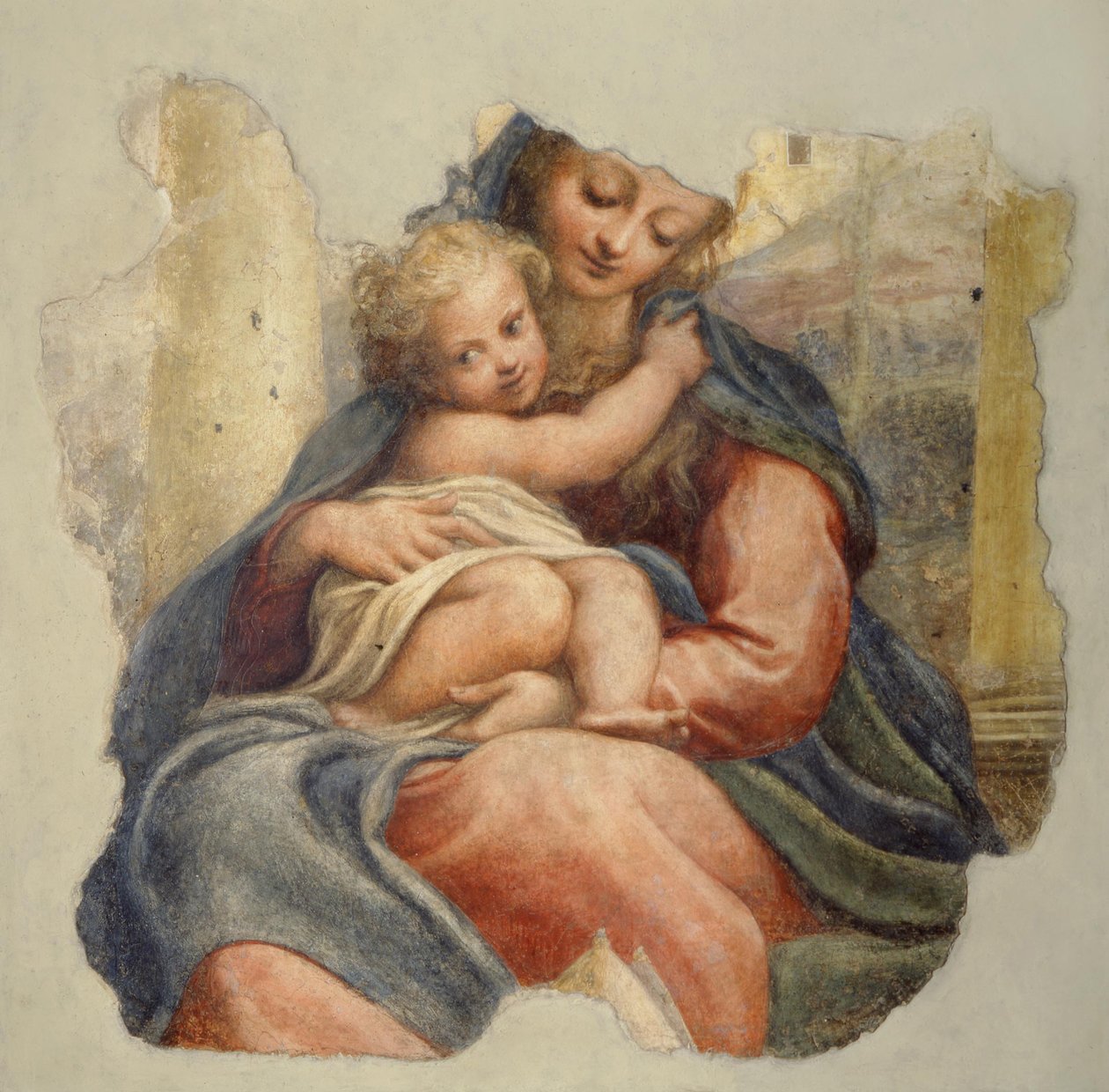 Madonna della Scala, ca 1524 de Correggio