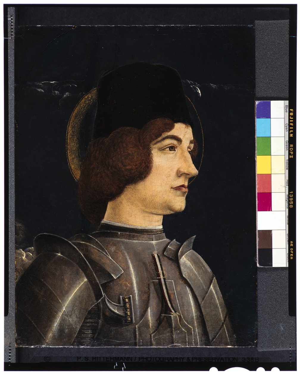 São Jorge, c.1475-76 de Cosimo Tura