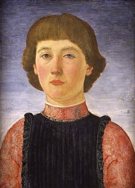 Retrato de um jovem cavalheiro de Cosimo Rosselli