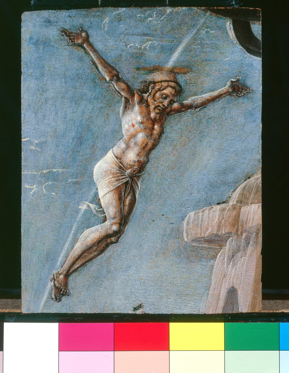 Cristo crucificado de Cosimo Tura
