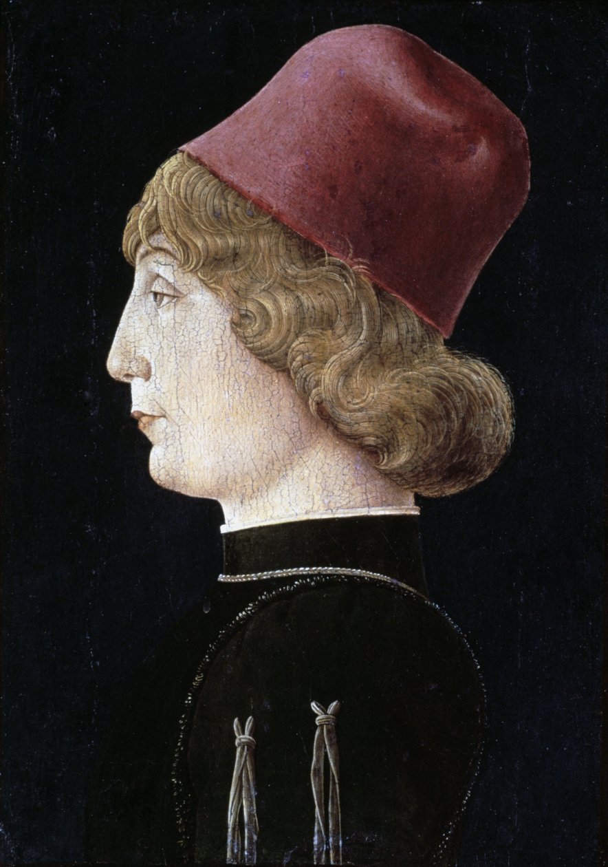 Um jovem, c1460 de Cosmè Tura