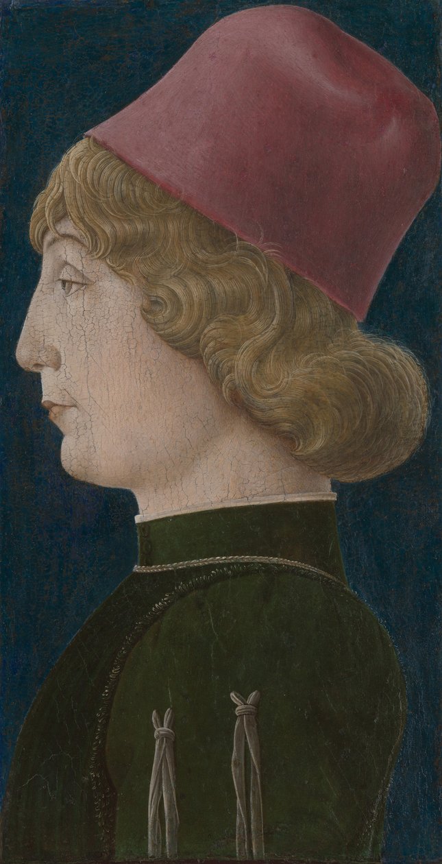 Retrato de um jovem, anos 1470. de Cosmè Tura
