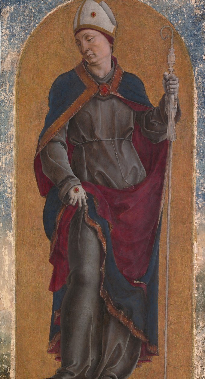 São Luís de Toulouse, 1484. de Cosmè Tura