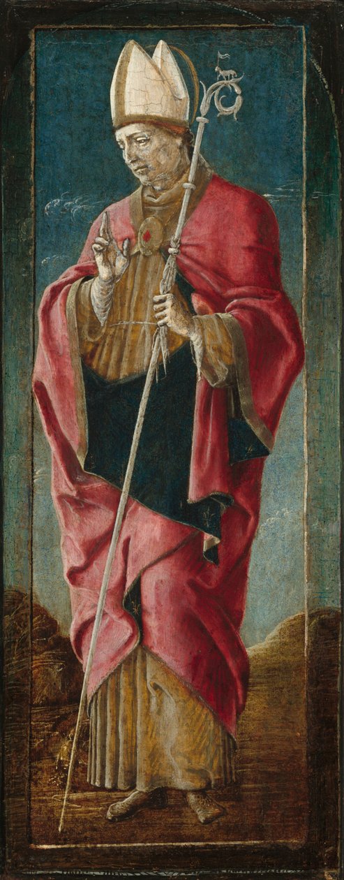 São Luís de Toulouse, c. 14701480. de Cosmè Tura