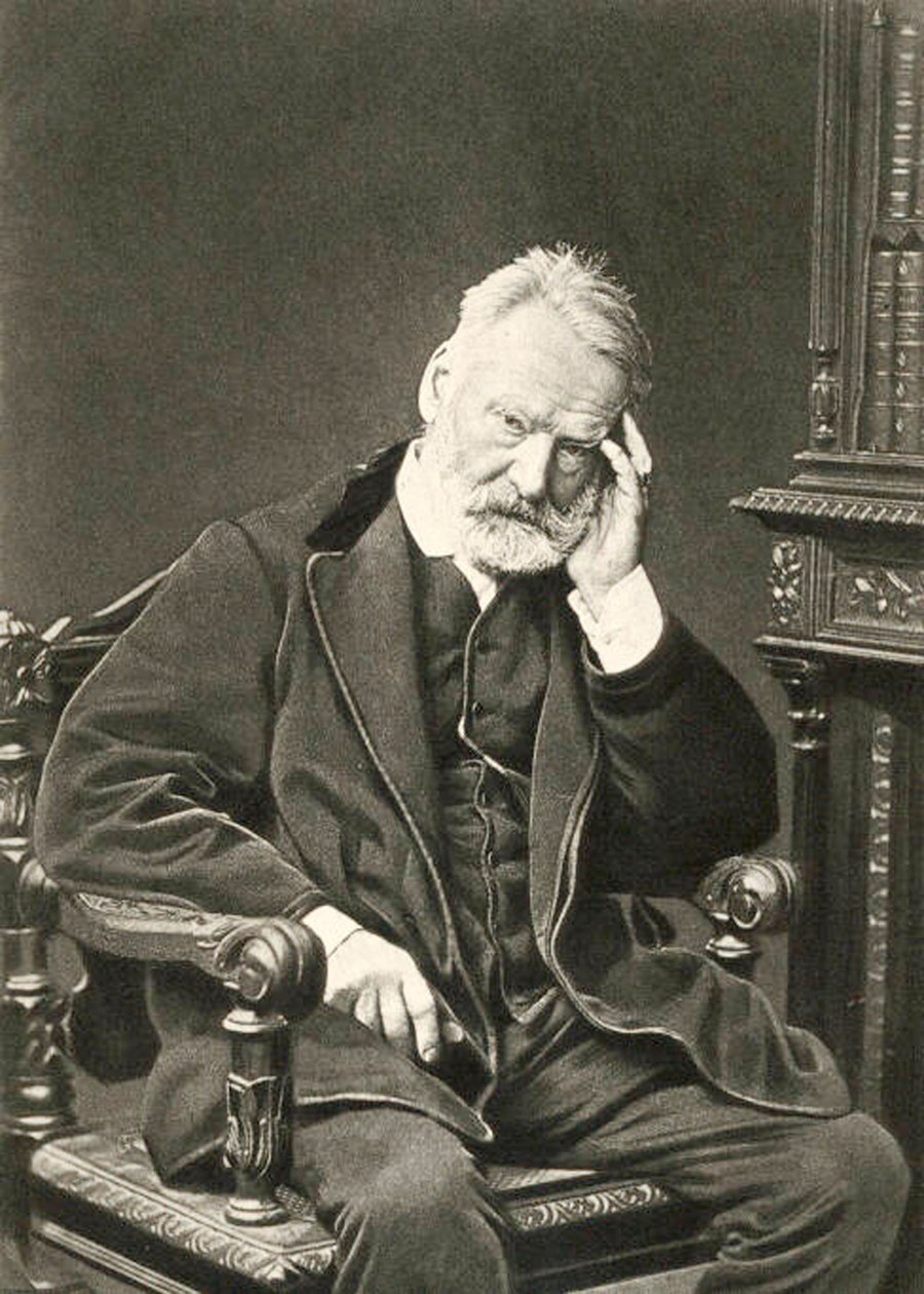 Victor Hugo, autor francês, 1879 de Count Stanislaw Walery