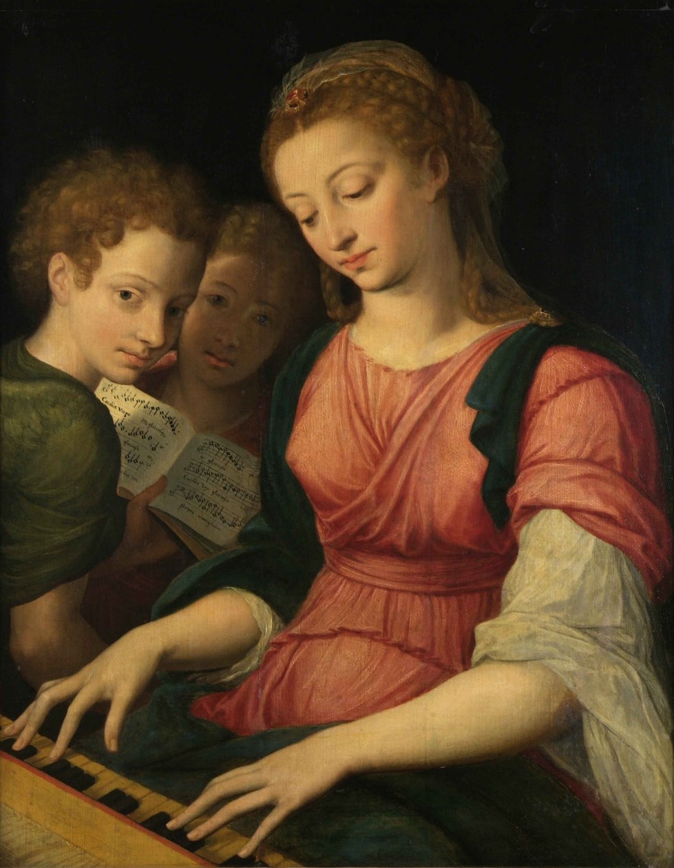 Santa Cecília. de Coxcie