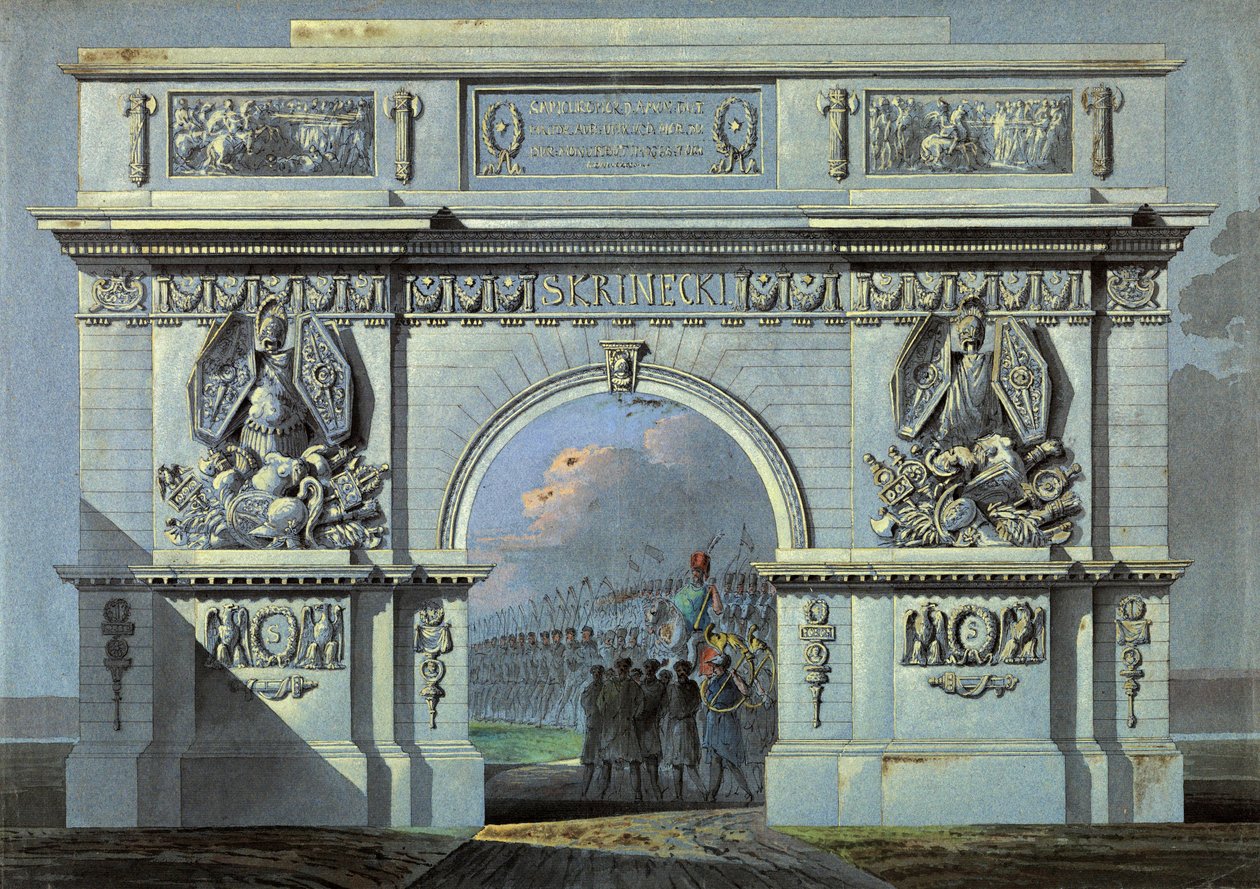 Arco do Triunfo em homenagem ao general Skrzynecki de Creator