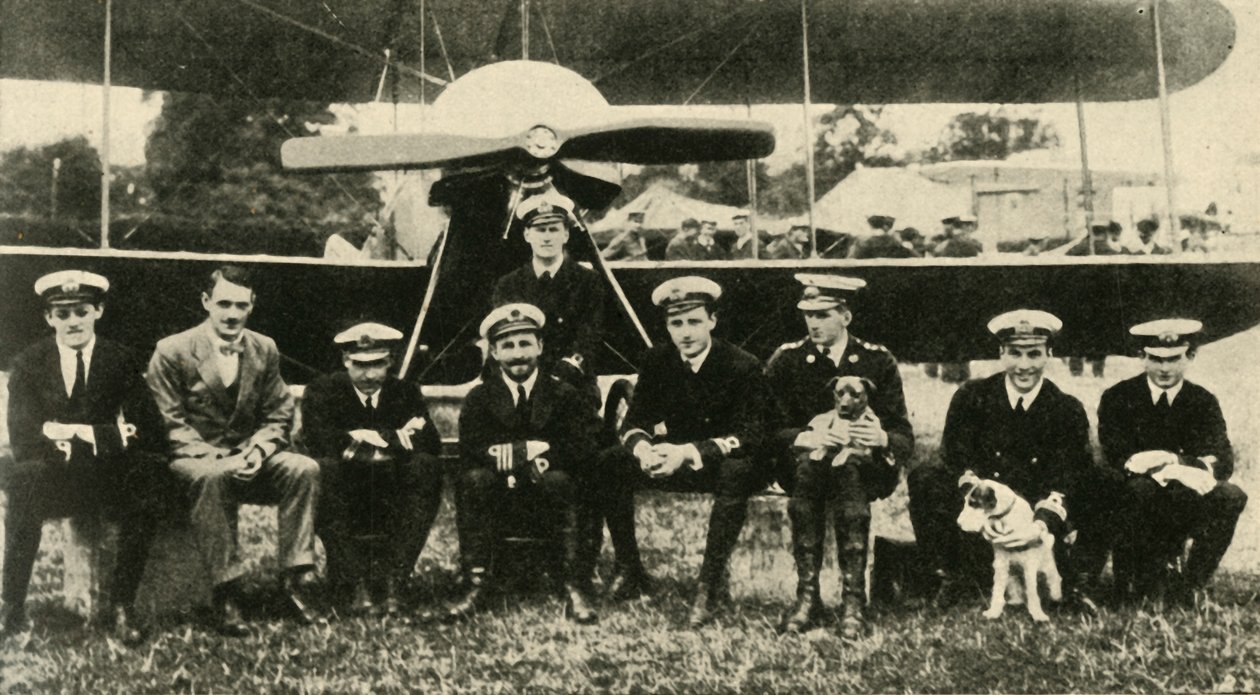 Comandante Sansão do Royal Flying Corps... Primeira Guerra Mundial, c1914, c1920. de Cribb