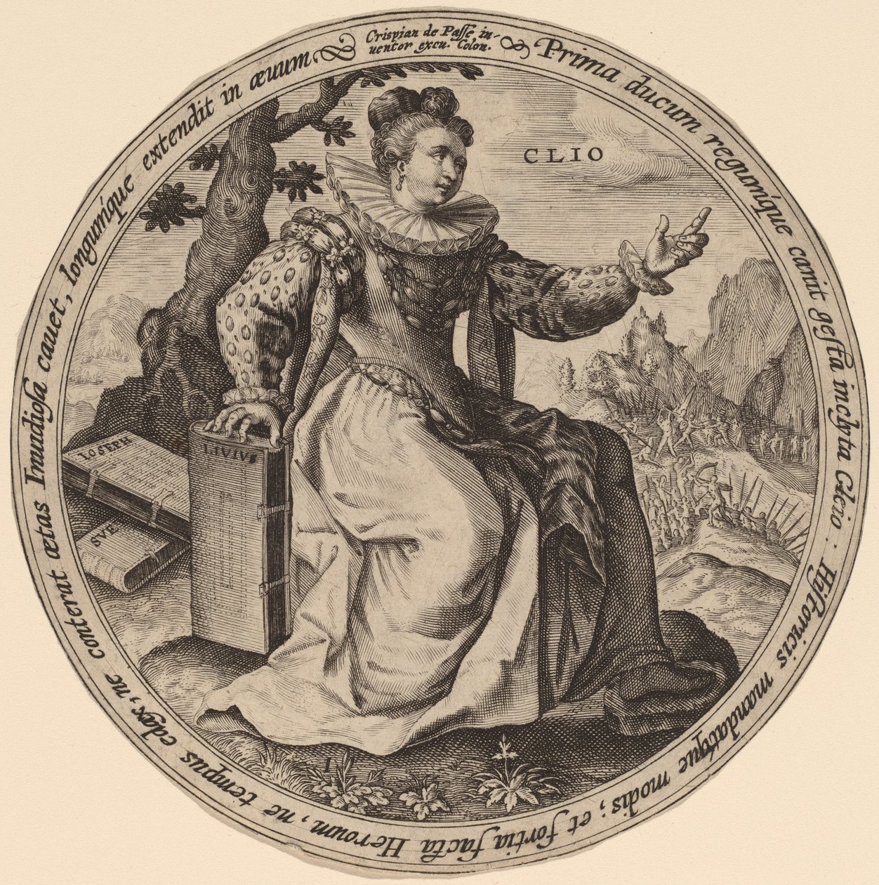 Clio de Crispijn de Passe I