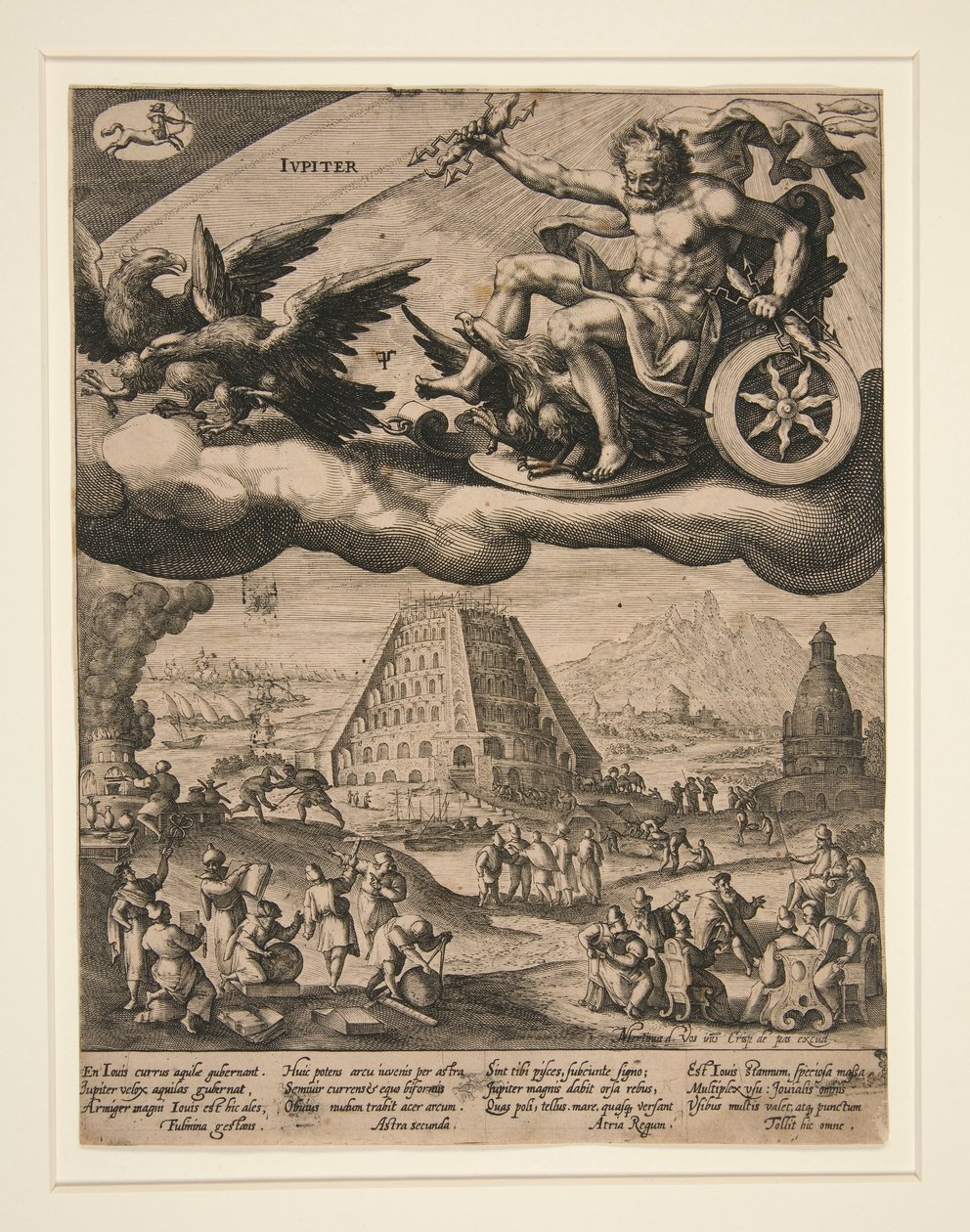 Júpiter, da série Sete Planetas de Crispijn de Passe the Elder