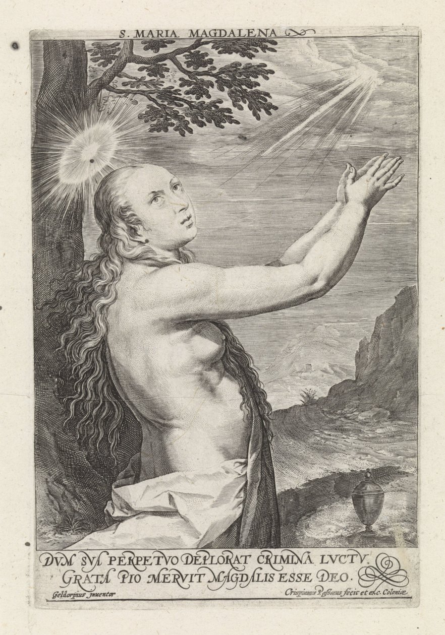 A penitente Maria Madalena de Crispijn van de Passe (I)