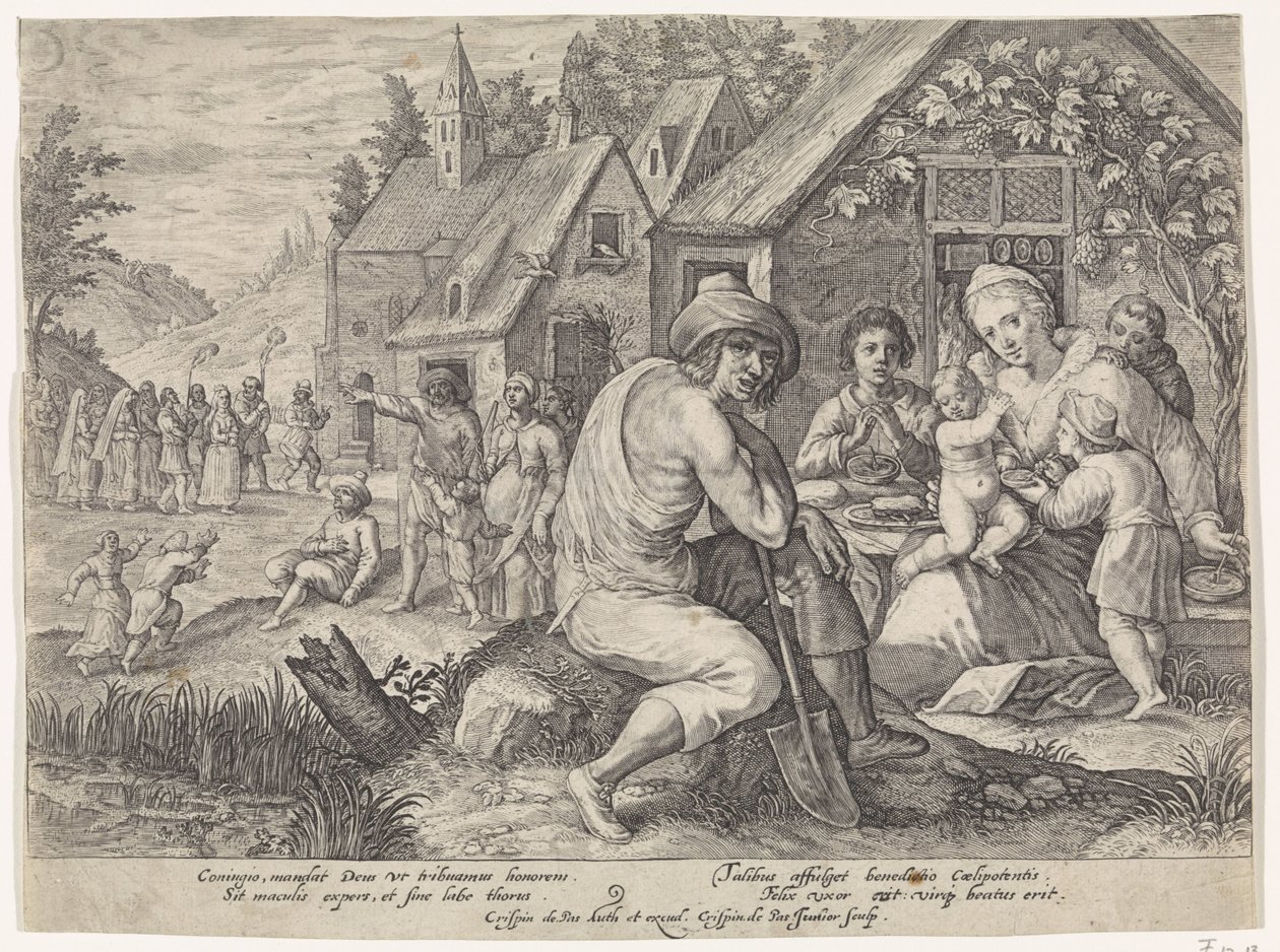 O bom casamento de Crispijn van de Passe (II)