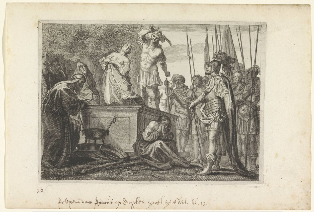 Oferta de van Polyxena Metamorfosen van Ovidius (título da série) de Crispijn van de Passe (II)