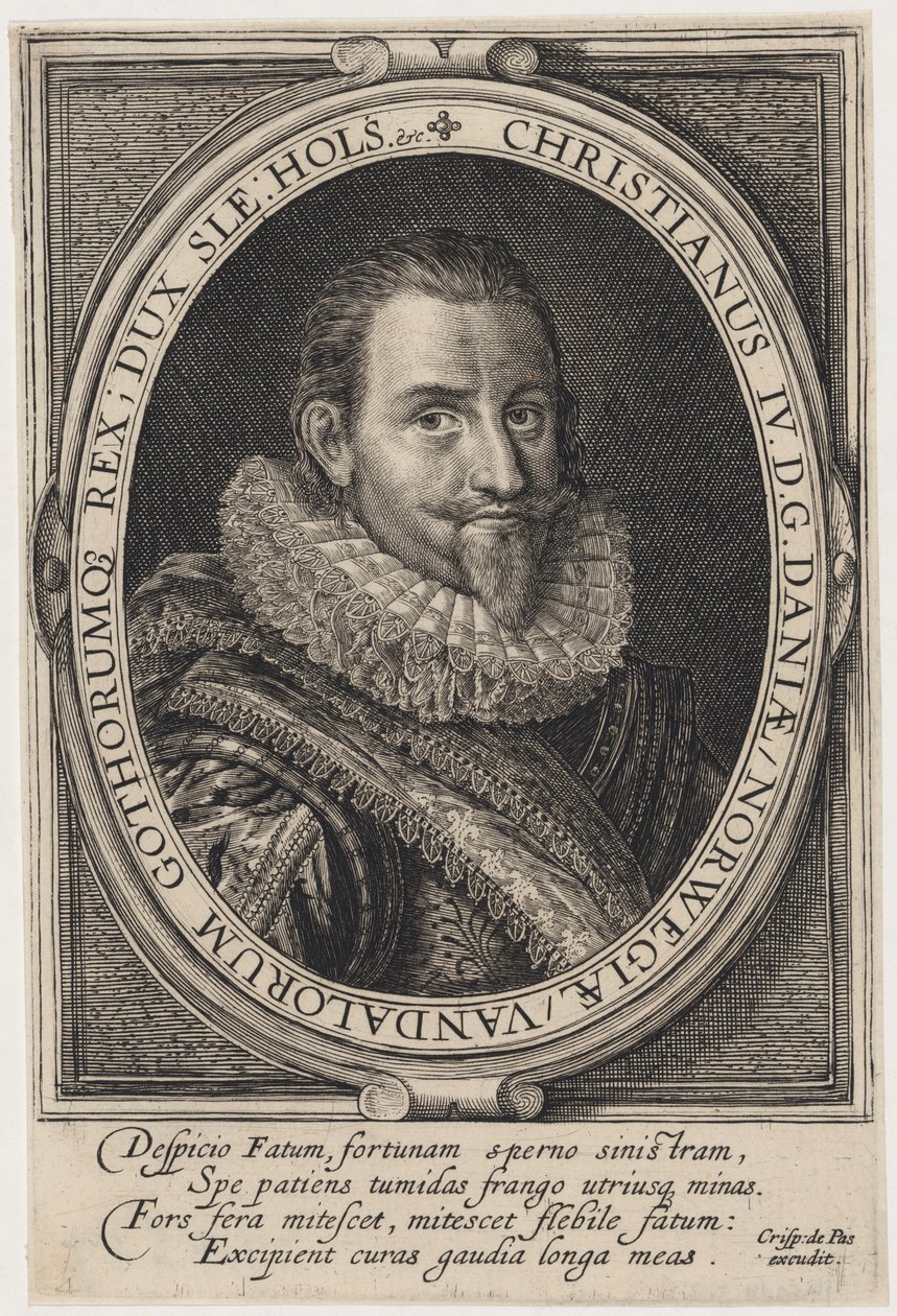 Cristóvão IV, rei da Dinamarca de Crispijn van de Passe I