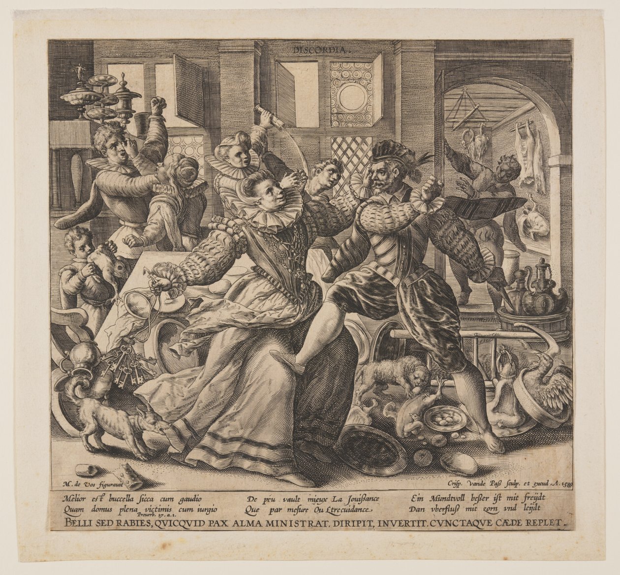 Discórdia de Crispijn van de Passe I