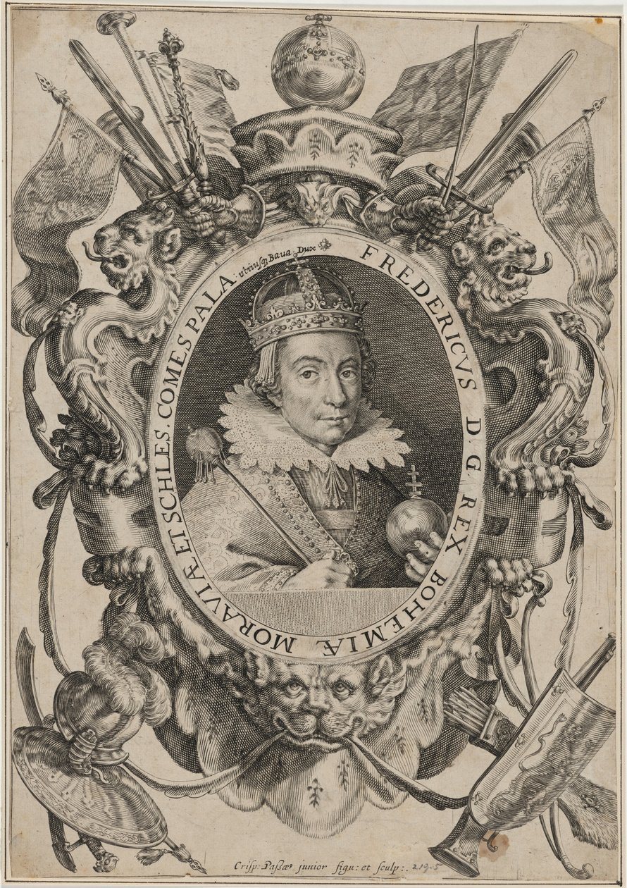 Frederico V, eleitor palatino, rei da Boémia de Crispijn van de Passe I
