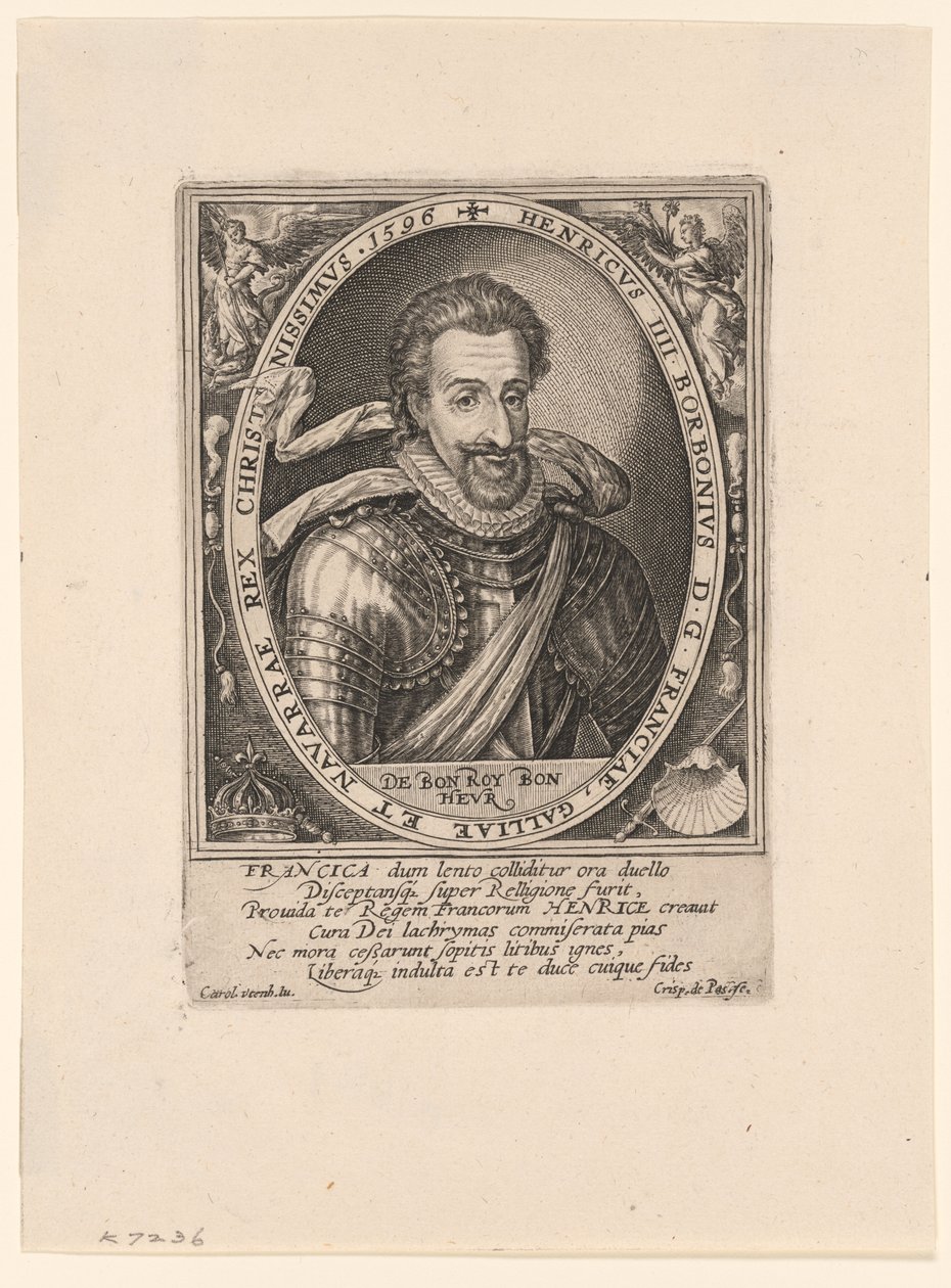 Henrique IV, rei de França de Crispijn van de Passe I