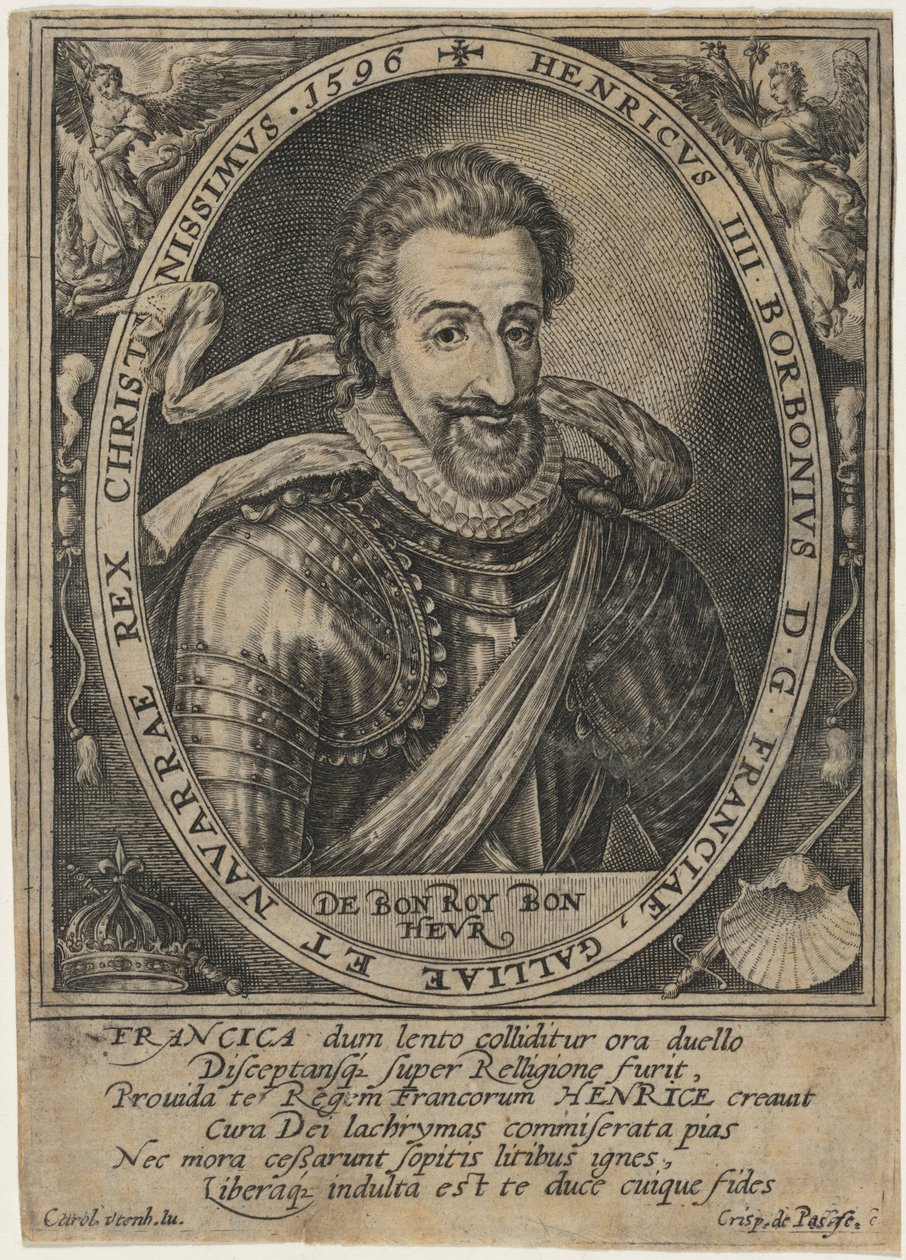 Henrique IV, rei de França de Crispijn van de Passe I
