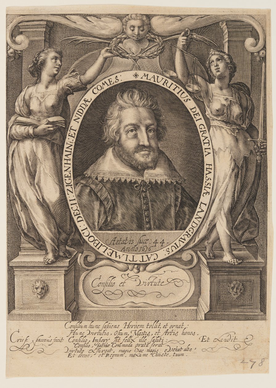 Maurice, Landgrave de Hessen de Crispijn van de Passe I