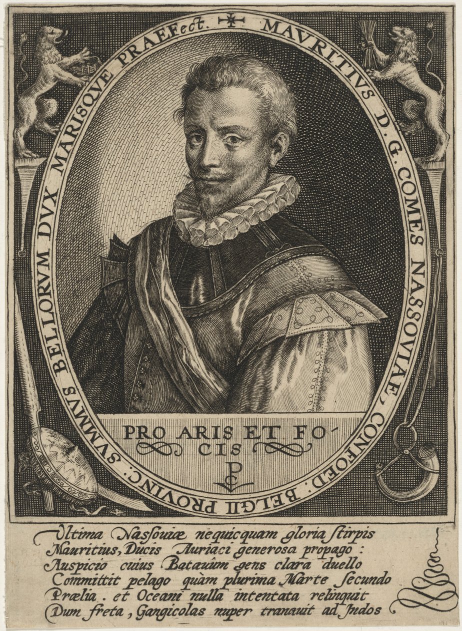 Maurício de Nassau, Príncipe de Orange de Crispijn van de Passe I