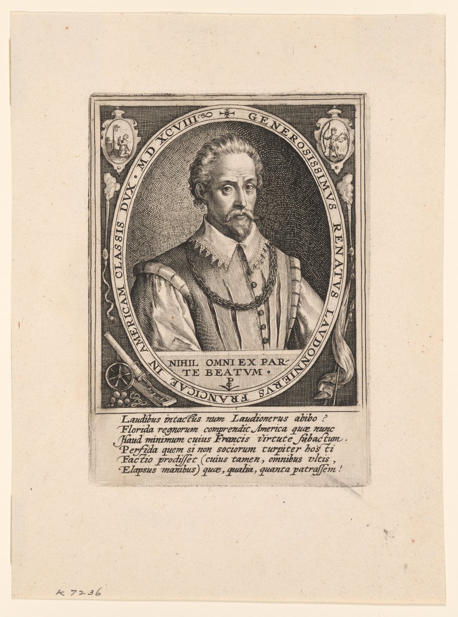 René de Laudonnière de Crispijn van de Passe I