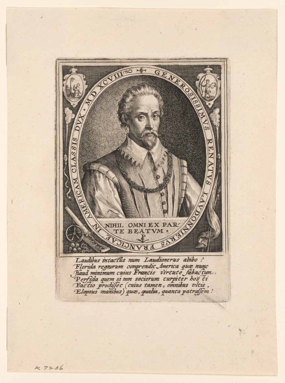 René de Laudonnière de Crispijn van de Passe I