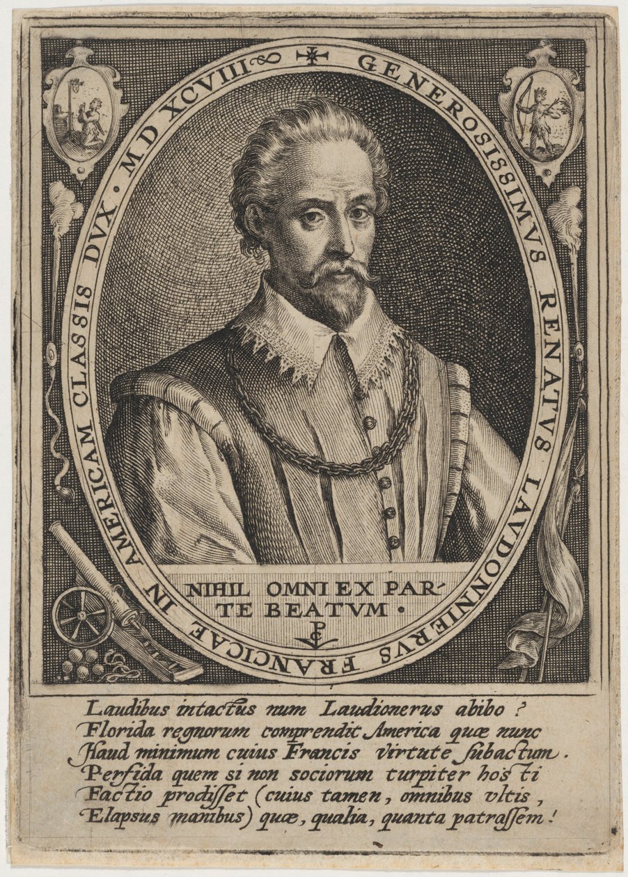 Rene de Laudonniere de Crispijn van de Passe I