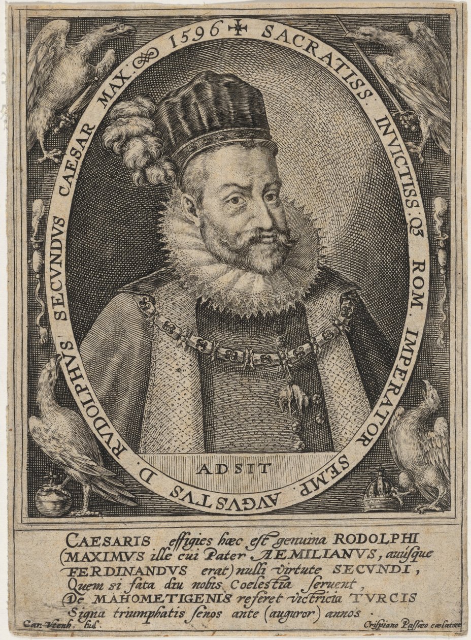Rodolfo II, Imperador Romano de Crispijn van de Passe I