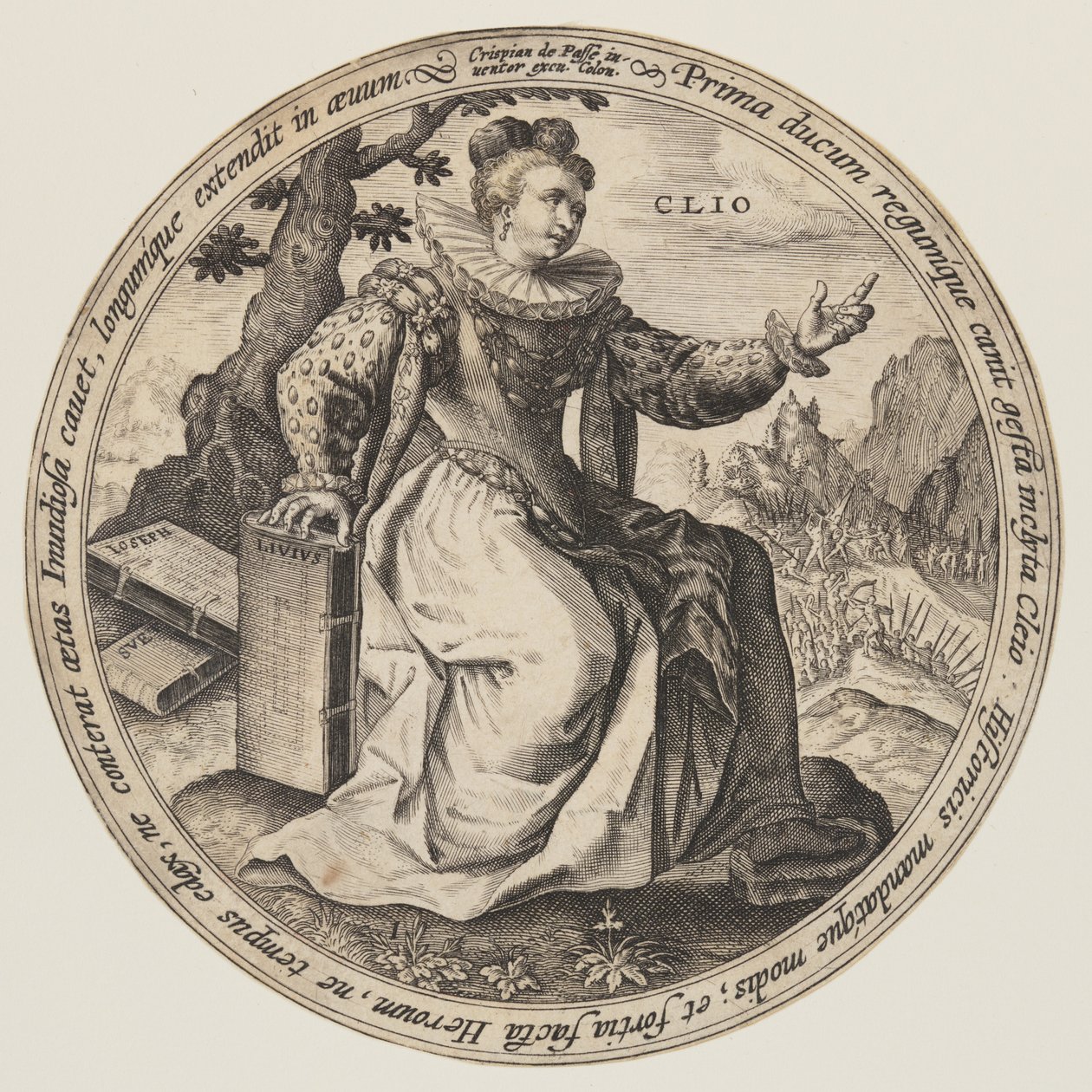 Thalia, de As Musas de Crispijn van de Passe I