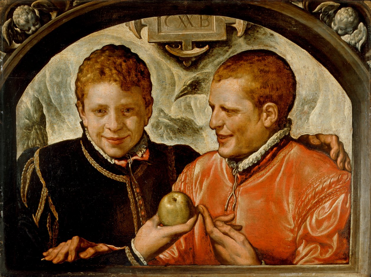 Dois jovens de Crispin van den Broeck