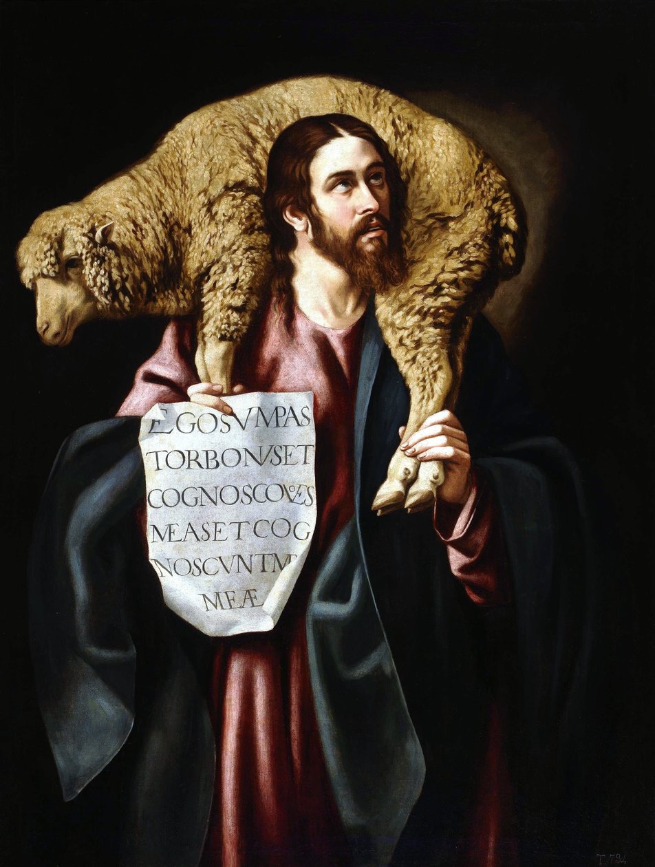 Espanhol:  El Buen Pastor de Cristóbal García Salmerón