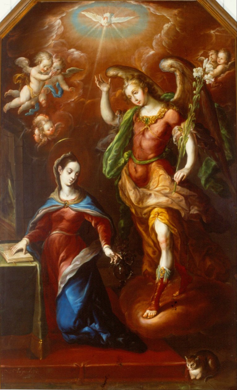 A Anunciação de Cristobal de Villalpando