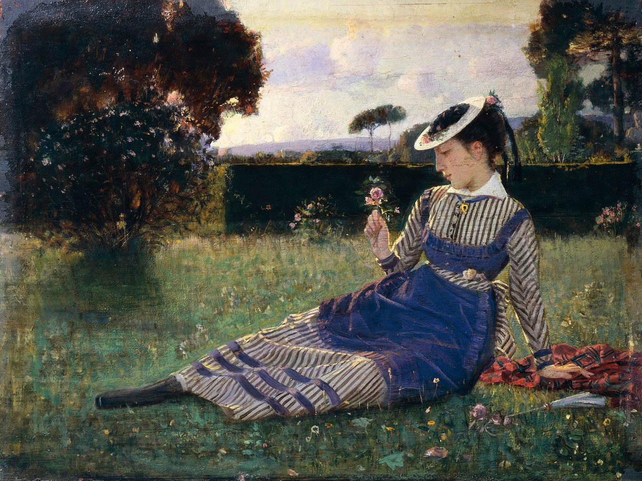 Alaide in Garden de Cristiano Banti