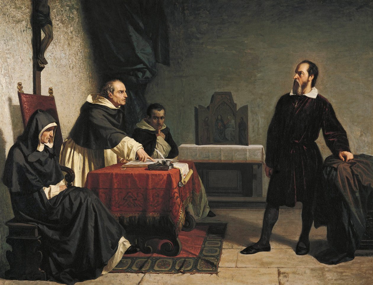 Galileu perante a Inquisição Romana de Cristiano Banti