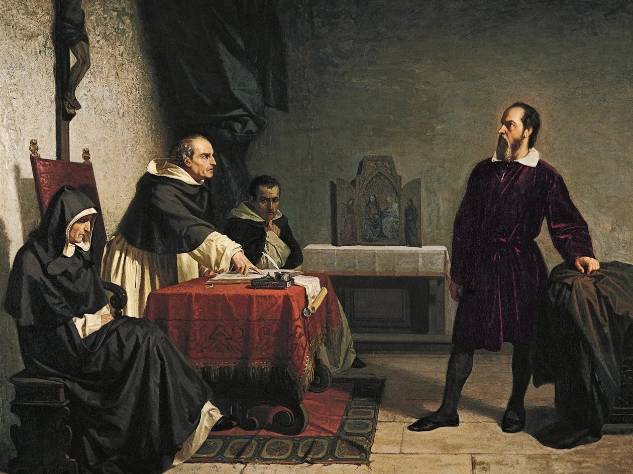 Galileu perante a Inquisição Romana de Cristiano Banti