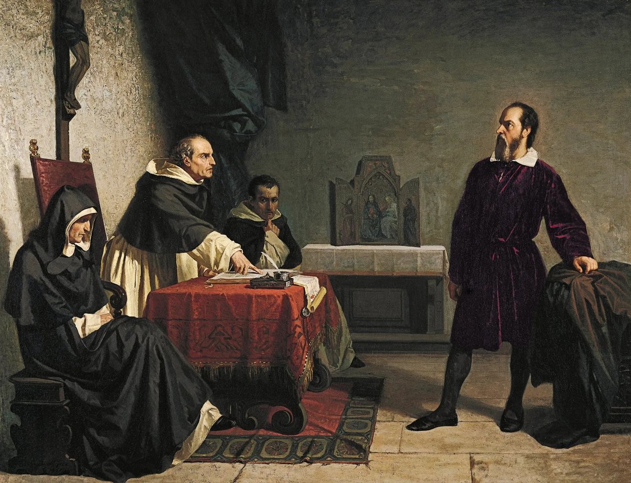 Galileu perante a Inquisição Romana de Cristiano Banti