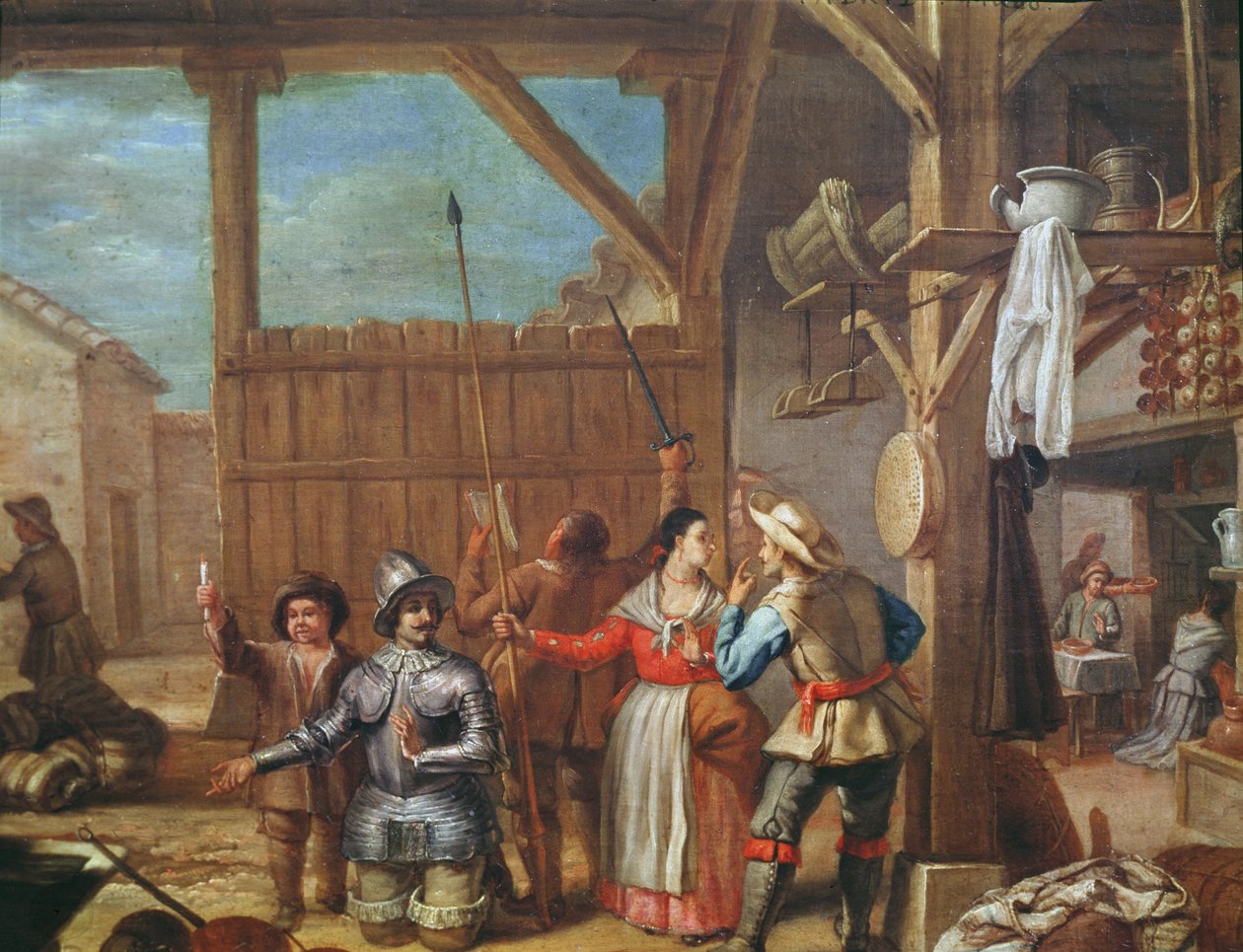 Dom Quixote em Armadura do Cavaleiro de Cristobal Valero