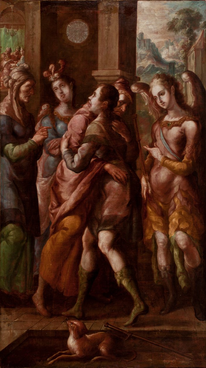O retorno de Tobias de Cristobal de Villalpando