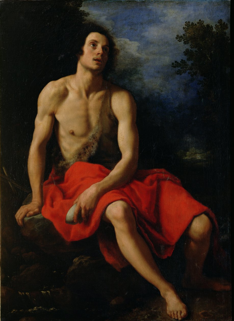 São João Batista no deserto de Cristofano Allori