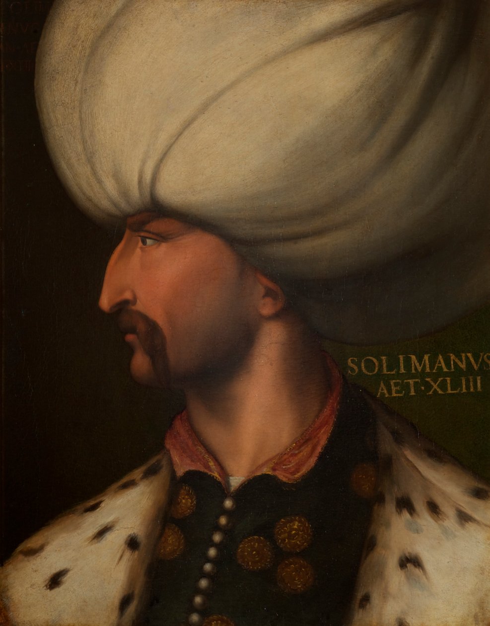 Retrato de Solimão, o Magnífico de Cristofano dell Altissimo
