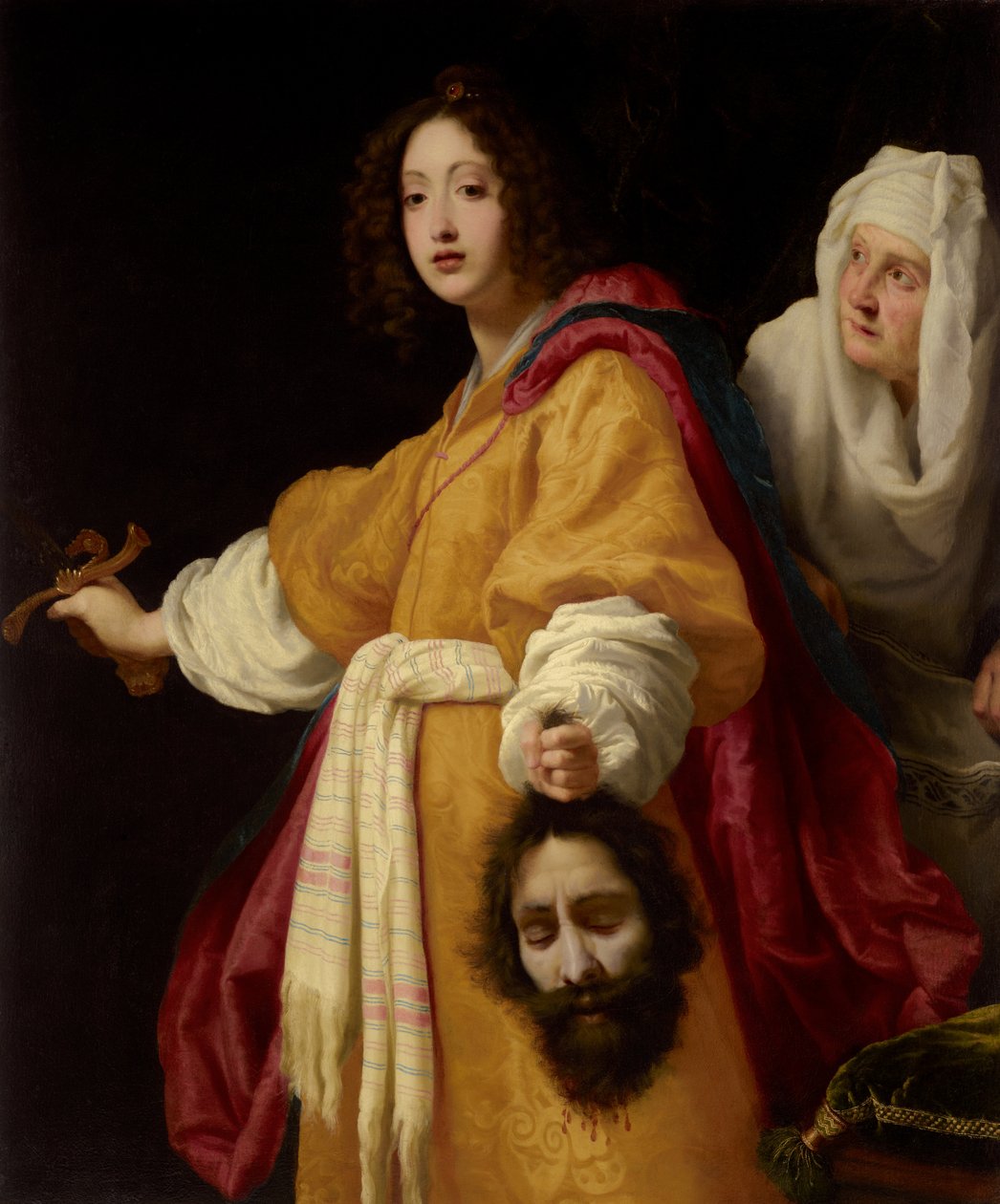 Alemão: Judith com a cabeça de Holofernes de Cristofano Allori